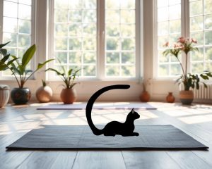 Pozycja kota (Marjaryasana) – korzyści i instrukcja wykonania